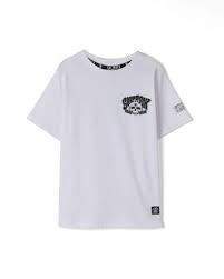 Tiger Trio Kids Classic Short Sleeve T-Shirt In White Tiger Trio
