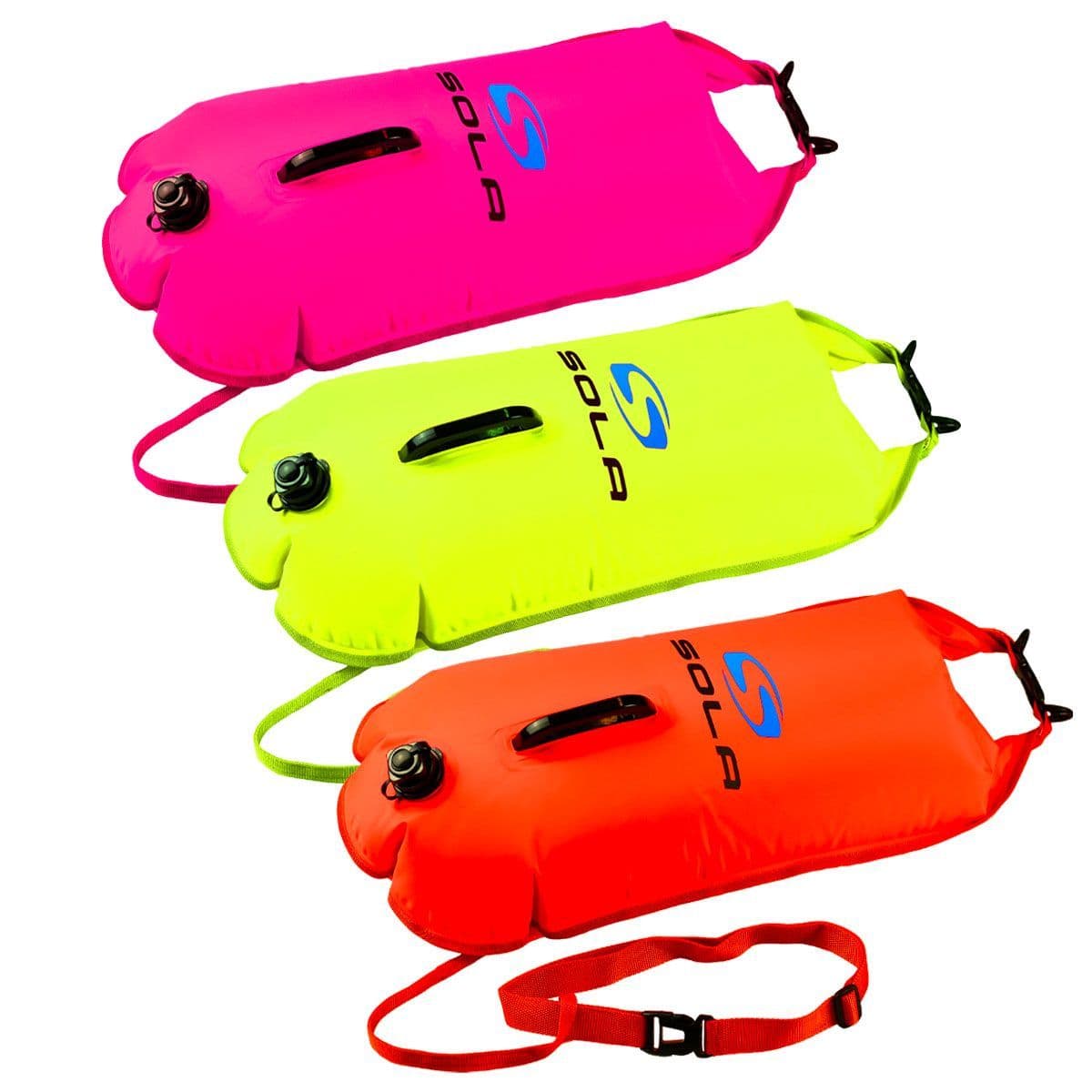 28L Sola Double Chamber Inflatable Swim Buoy