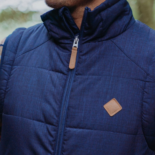 Austin II - Men's Gilet - Dark Blue