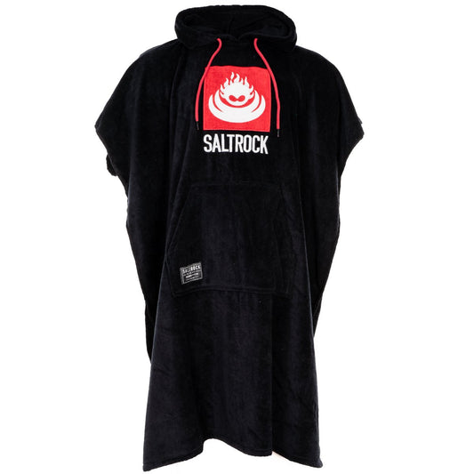 Black Saltrock Changing Towel Robe - Adult