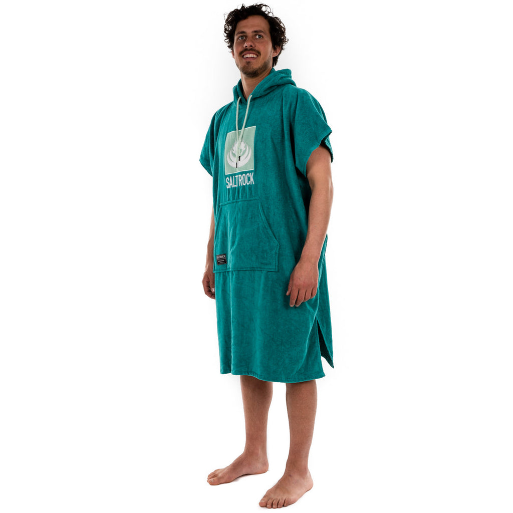 Turqouis Saltrock Changing Towel Robe - Adult