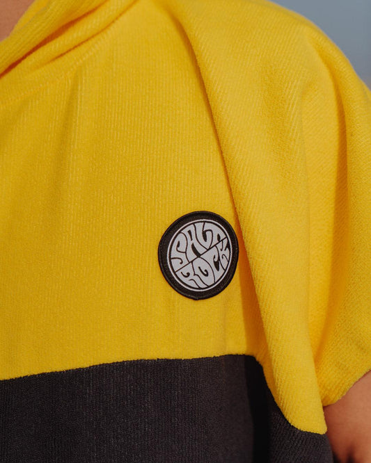 Balance - Adult Microfibre Changing Towel - Yellow/black