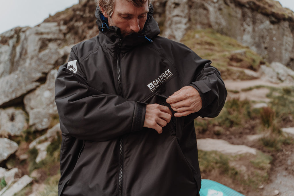 Four Seasons - Waterproof Robe - Black