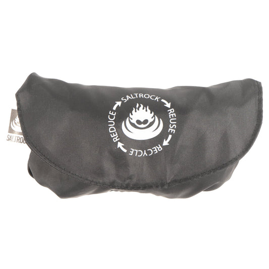 Recycled Fold Away Shopping Bag - Black