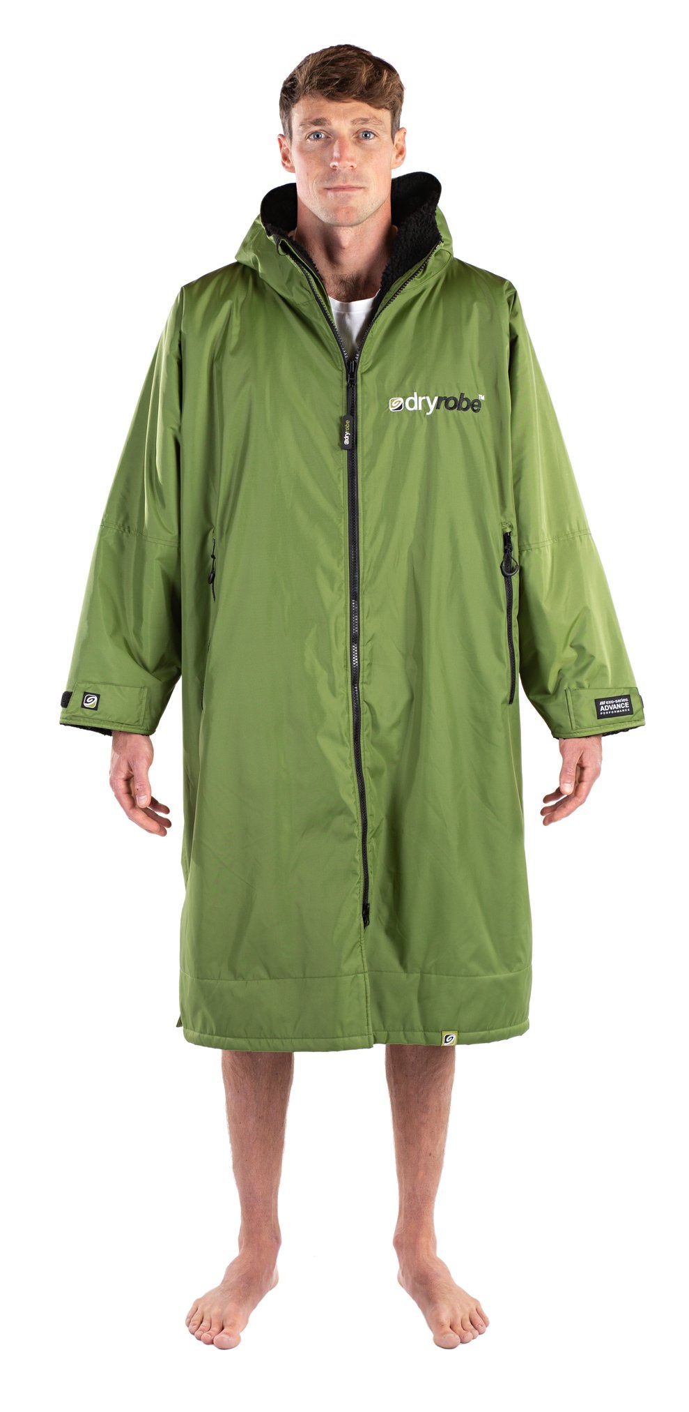 Dryrobe - Long Sleeve Green/Black