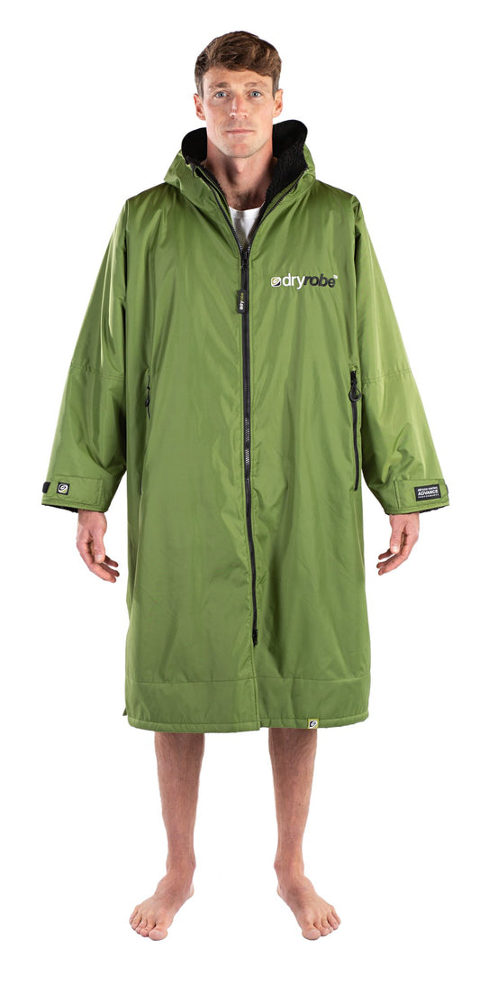 Dryrobe - Long Sleeve Green/Black
