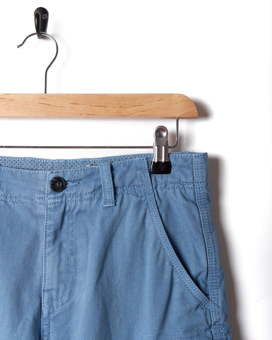 Kaleb - Kids Cargo Short - Light Blue