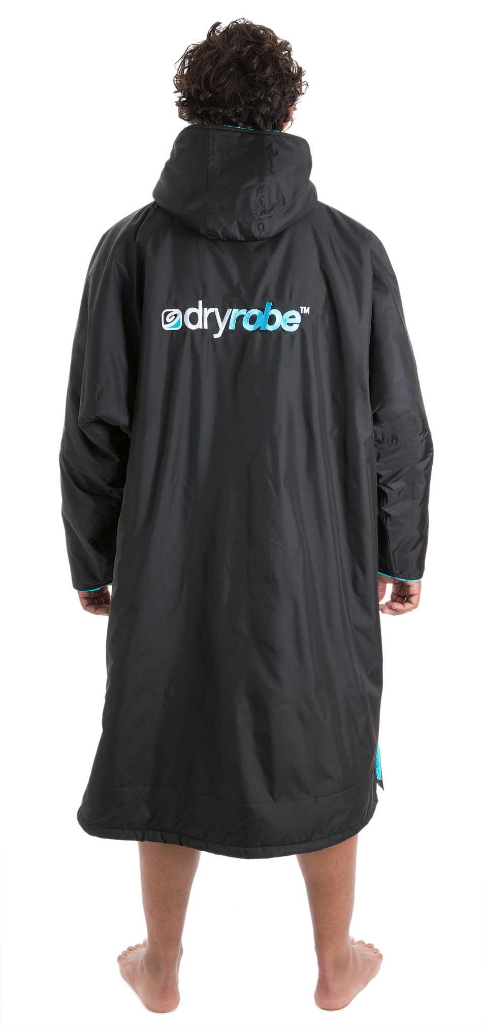 Dryrobe - Long Sleeve Black/Blue