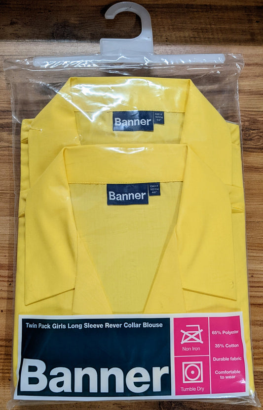 Banner Blouses (Twin Pack)