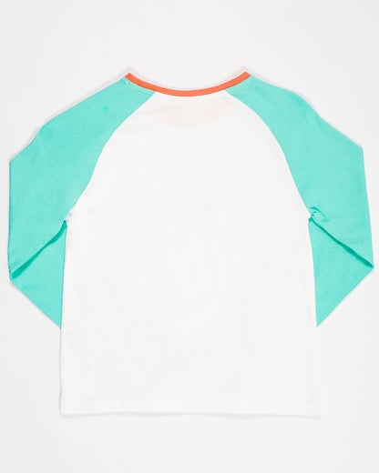 Sally - Recycled Long Sleeve Raglan T-Shirt