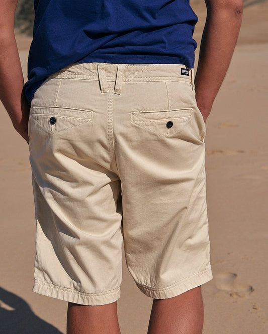 Sennen - Mens Chino Short - Lt Grey/Sand