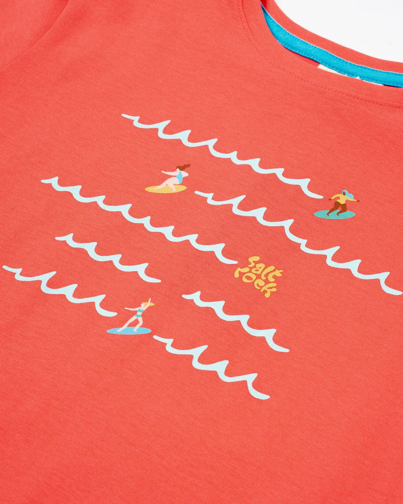Surf Sisters Wave - Short Sleeve T-Shirt
