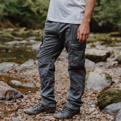 Trench - Men's Cargo Trousers - Grey