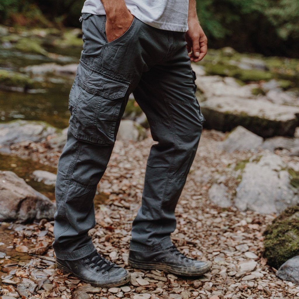 Trench - Men's Cargo Trousers - Grey