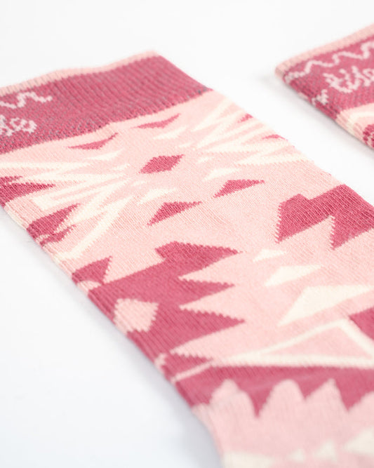 Tribal - Socks - Pink