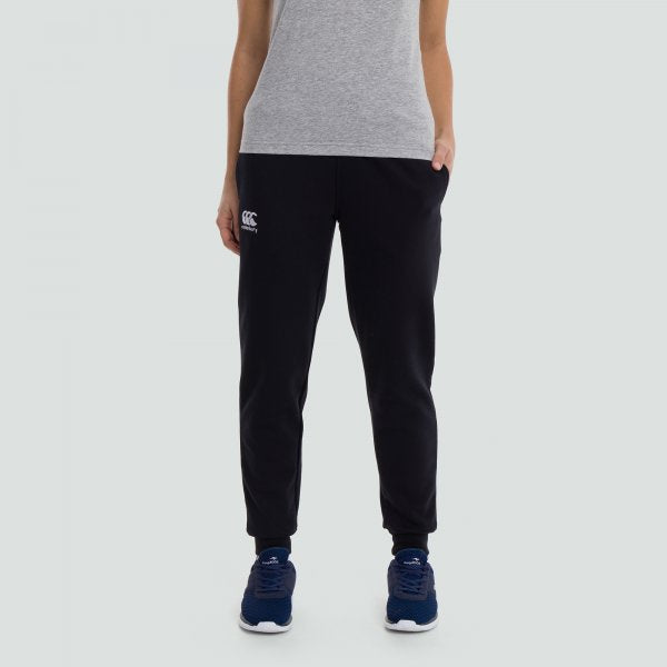 WOMENS TAPERED CUFFED FLEECE PANTS - CANTERBURY