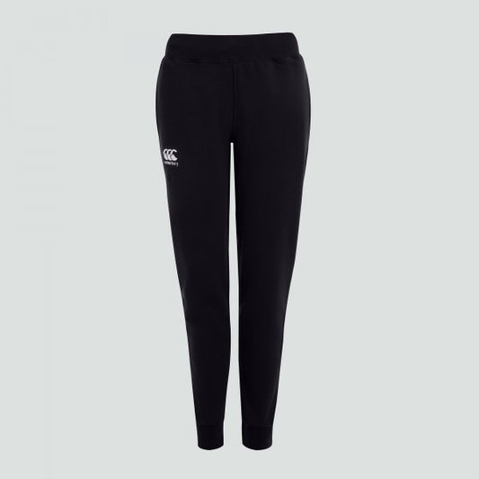 WOMENS TAPERED CUFFED FLEECE PANTS - CANTERBURY