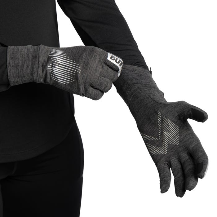Black - DryFlx® Gloves - BUFF