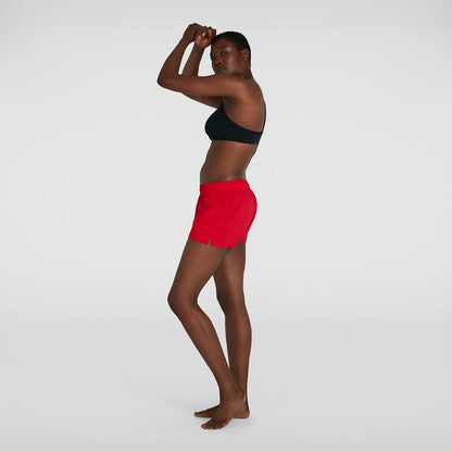 Women's Essential Swim Short Red