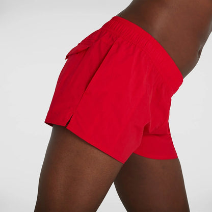 Women's Essential Swim Short Red
