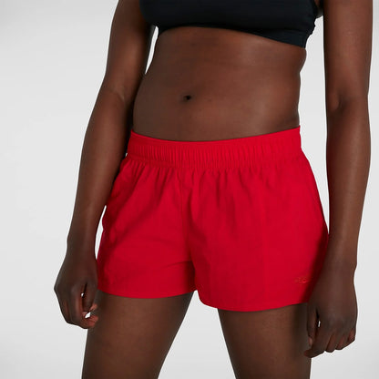 Women's Essential Swim Short Red