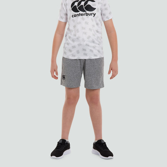 JUNIOR CANTERBURY UNISEX COTTON SHORTS GREY