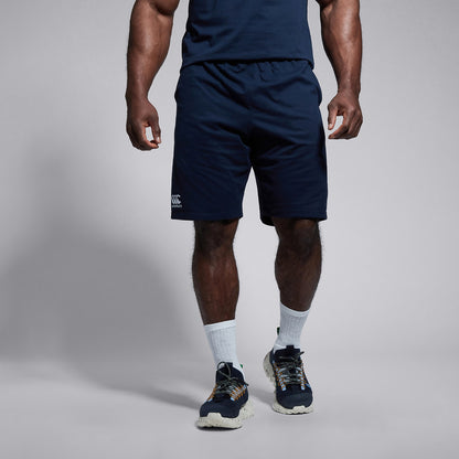 MENS CANTERBURY COTTON SHORTS NAVY