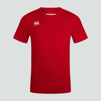 MENS CANTERBURY CLUB DRY TEE RED