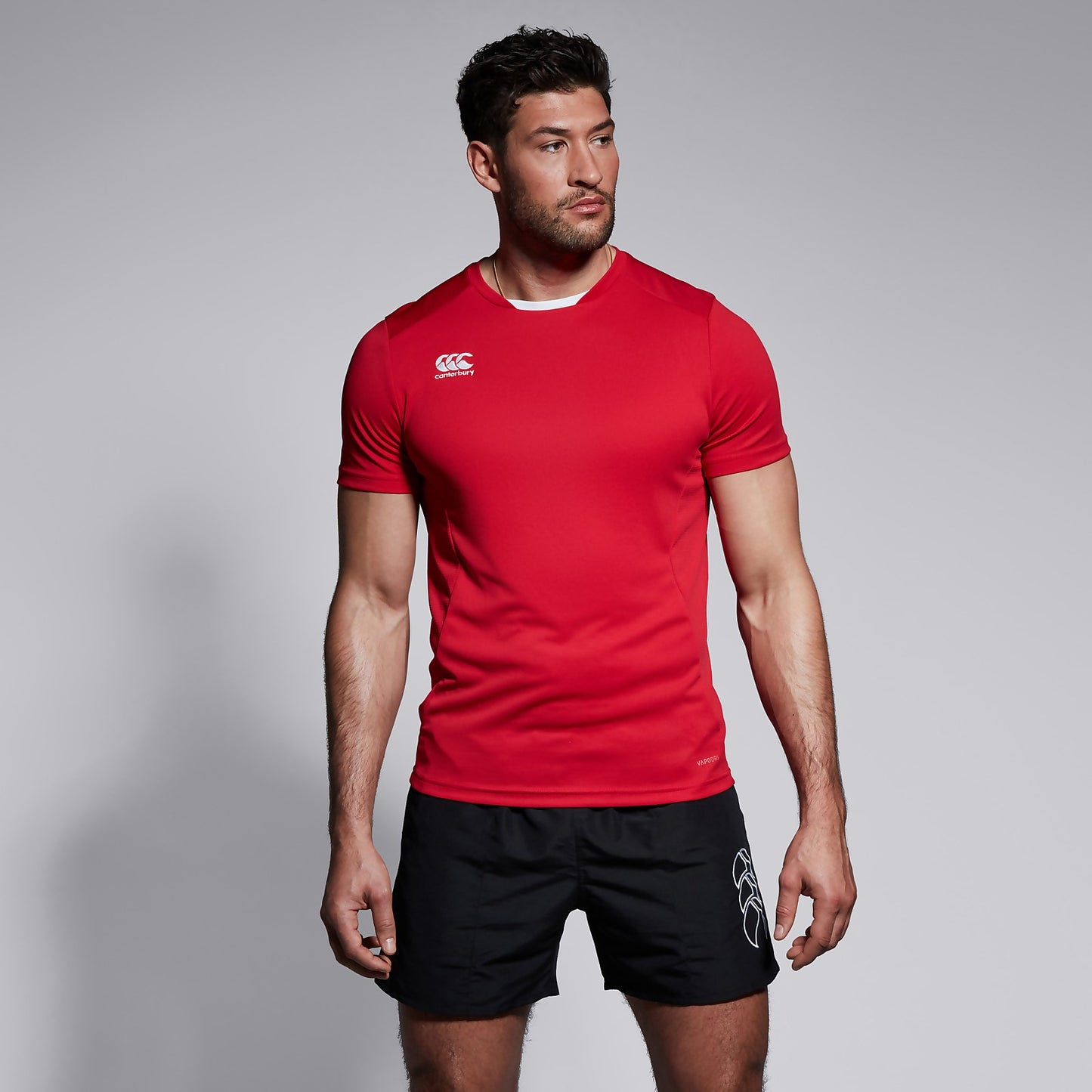 MENS CANTERBURY CLUB DRY TEE RED