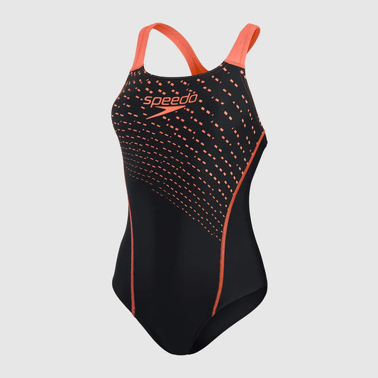 Girl’sMedley Logo Swimsuit