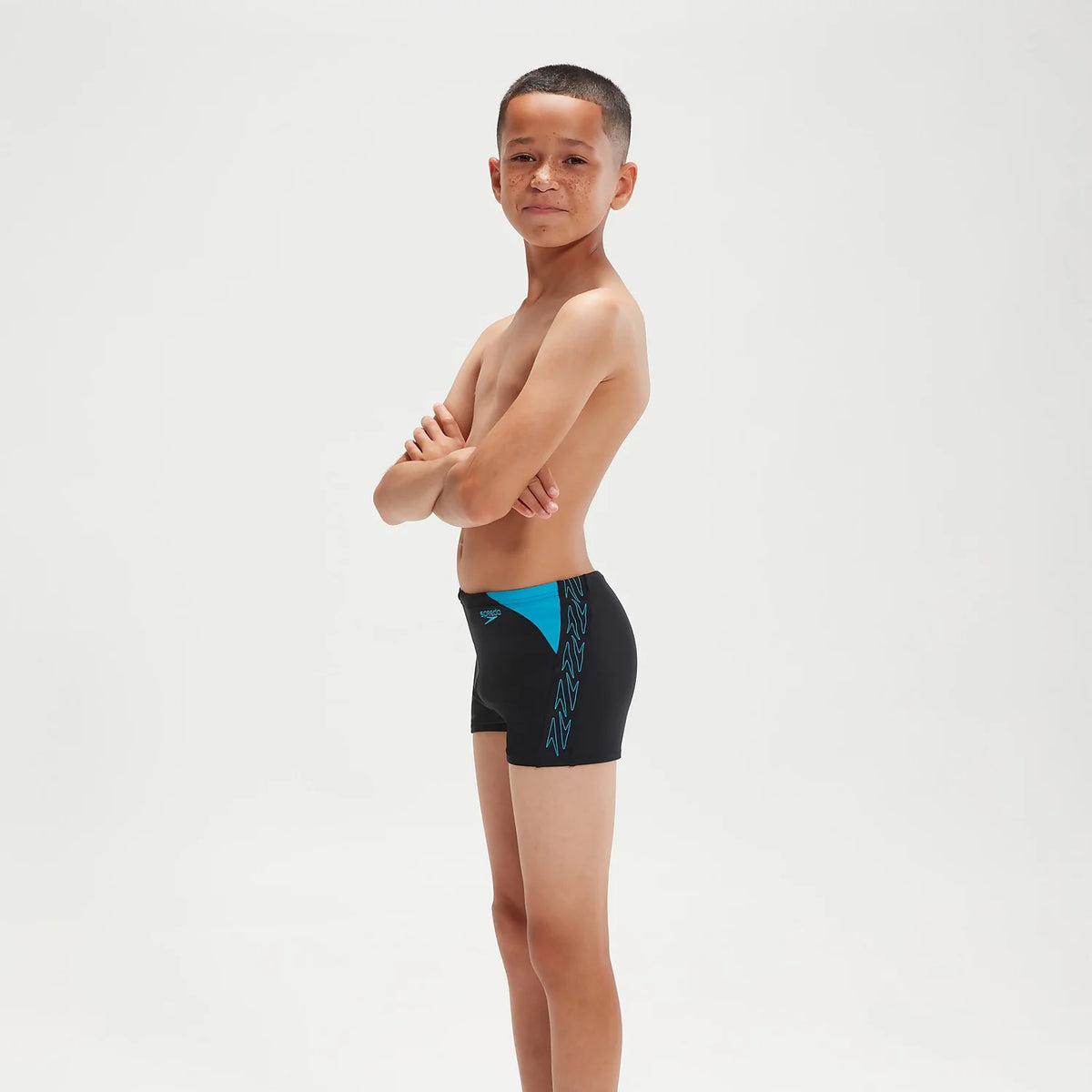 Boys' Hyper Boom Aquashorts Black/Blue