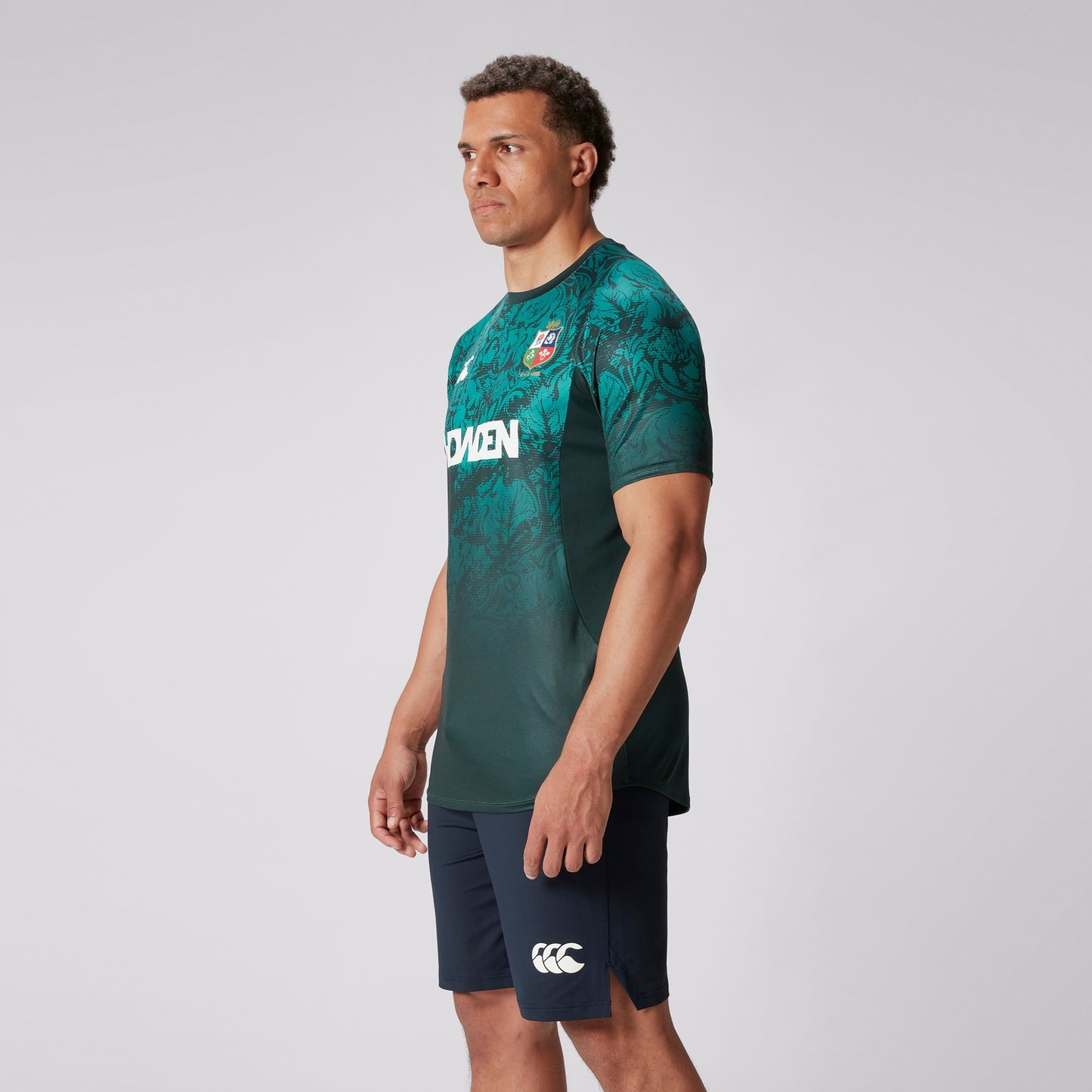 MENS BRITISH & IRISH LIONS SUPERLIGHT TEE GREEN