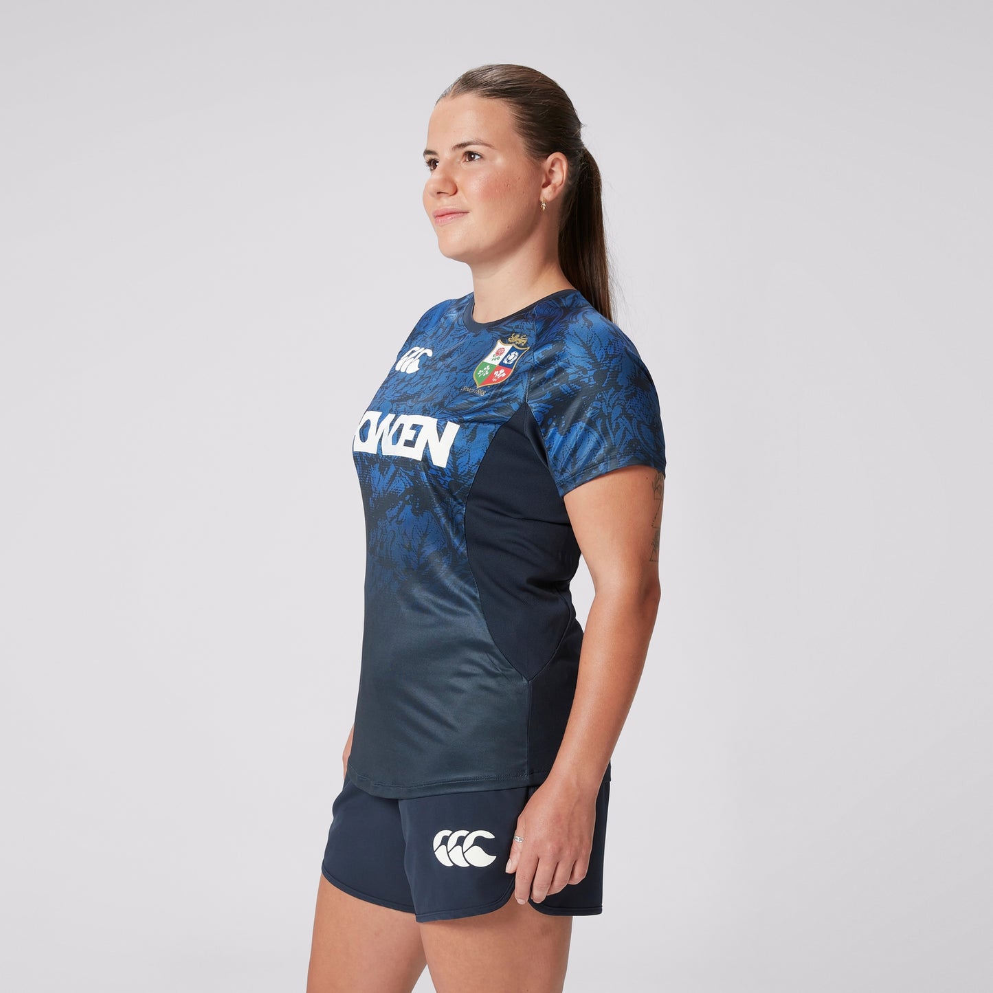 Canterbury - WOMENS LIONS SUPERLIGHT T NAVY
