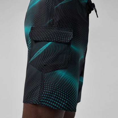 Men's Lookout Printed 18" Boardshorts Dark Green