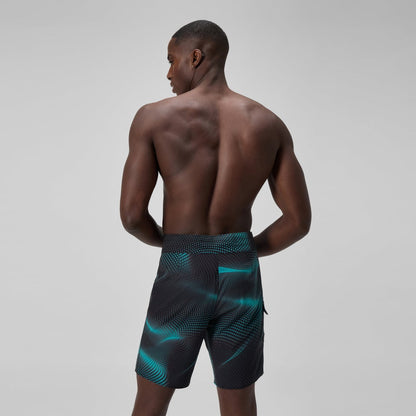 Men's Lookout Printed 18" Boardshorts Dark Green