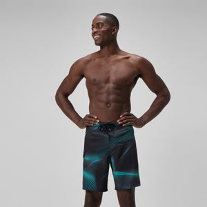Men's Lookout Printed 18" Boardshorts Dark Green