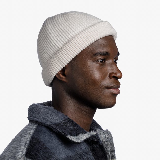 Buff Knitted Beanie - Ervin Ice