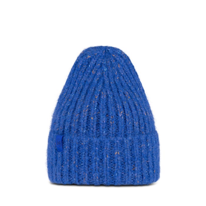 Eyla Royal Blue - Knitted & Polar Beanie - BUFF