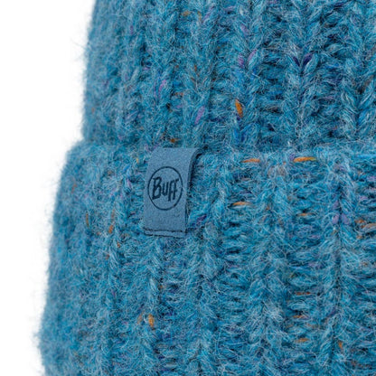 Eyla Lake Blue - Knitted & Polar Beanie - BUFF