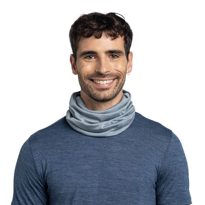 Solid Flint - Merino Lightweight Neckwear - BUFF