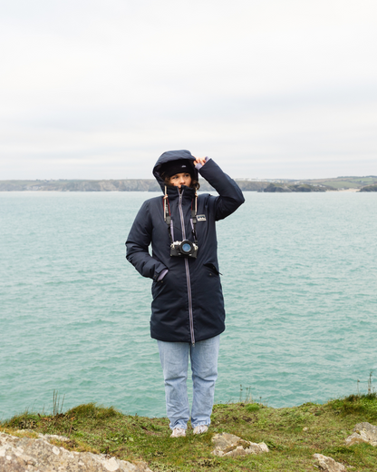 Elana Jacket - Navy - Bleubird