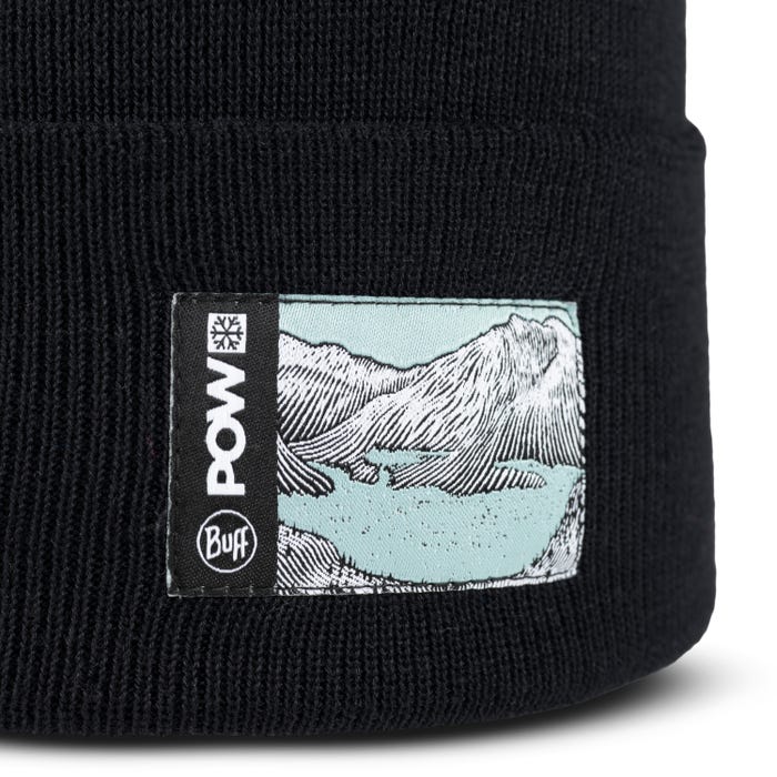 Lilon POW Black - Knitted Beanie - BUFF