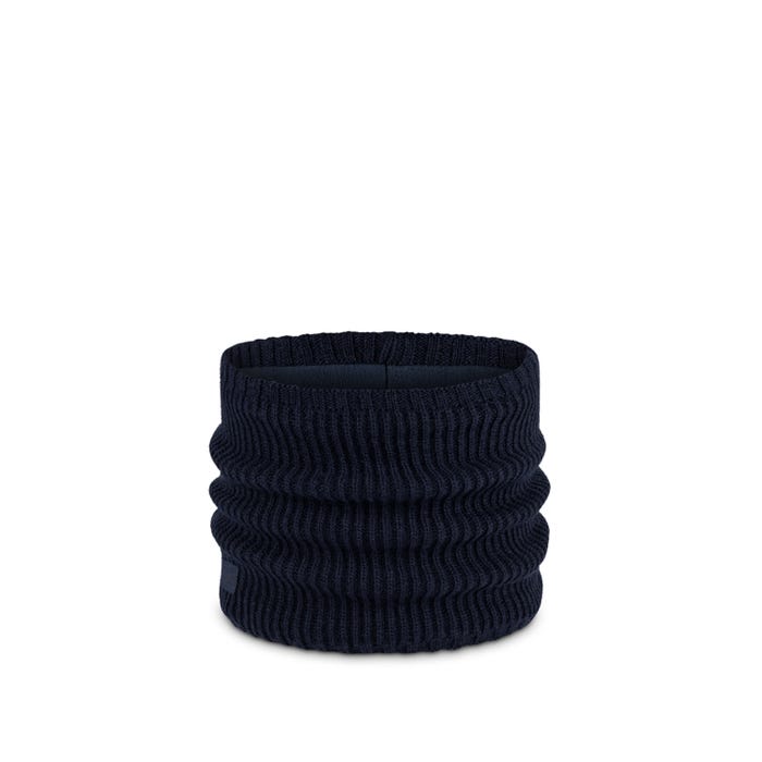 Rutger Navy - Knitted & Polar Neck Warmer - BUFF