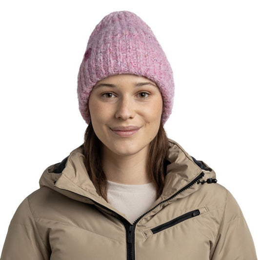 Eyla Purple Lilac - Knitted & Polar Beanie - BUFF
