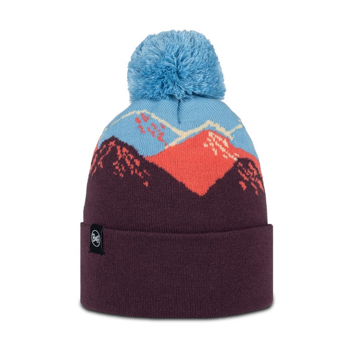 Tatik Burgundy - Knitted Beanie - BUFF