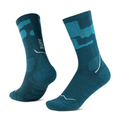 Buff - MW Merino Wool Crew Socks - Teal