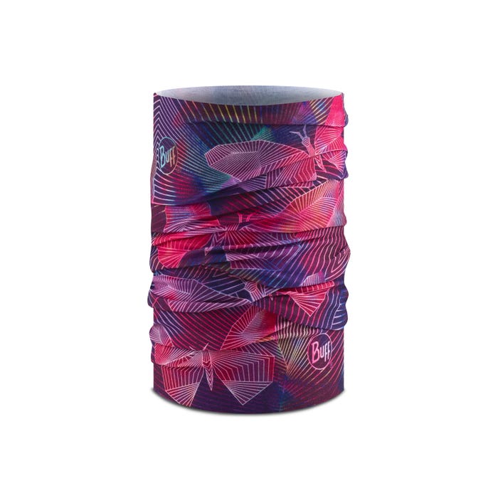 Chrysta Purple - Youth Original EcoStretch Neckwear - BUFF