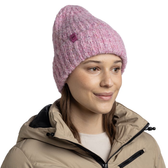 Eyla Purple Lilac - Knitted & Polar Beanie - BUFF