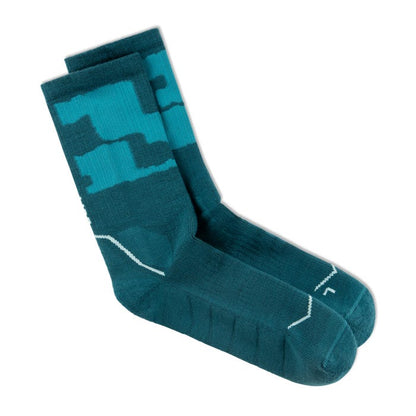Buff - MW Merino Wool Crew Socks - Teal