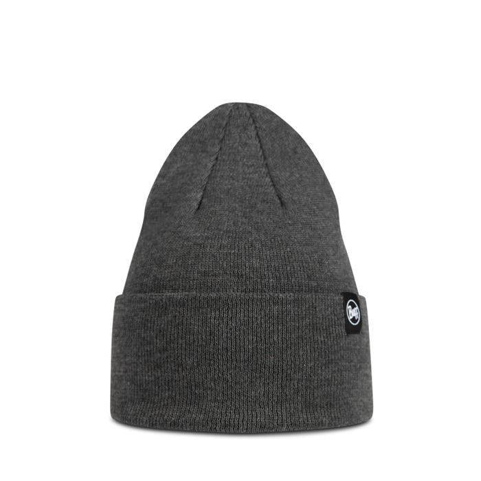 Lilon Grey Heather - Knitted Beanie - BUFF
